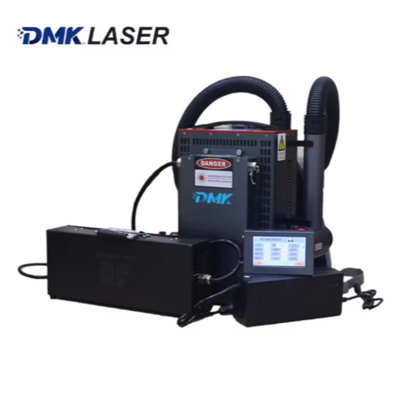 Портативный рюкзак DMK 100W-300W импульсный лазерный очиститель
